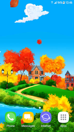 Sunny Autumn Day Live Wallpaper - عکس برنامه موبایلی اندروید