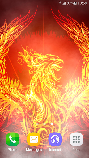 Fire Live Wallpaper - عکس برنامه موبایلی اندروید