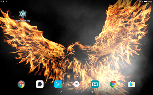 Fire Live Wallpaper - Image screenshot of android app