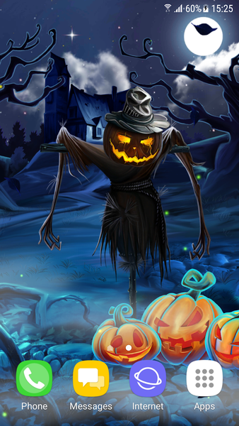 Spooky Halloween Live Wallpaper - Image screenshot of android app