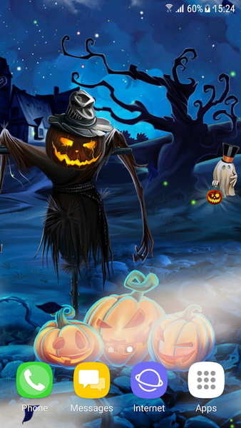 Spooky Halloween Live Wallpaper - عکس برنامه موبایلی اندروید