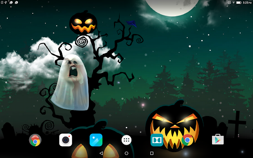 Animated Halloween Pumpkin Wallpaper