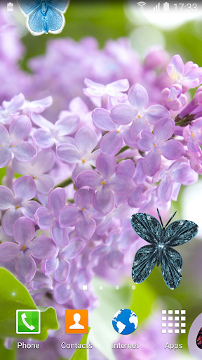 Lilac live wallpaper - عکس برنامه موبایلی اندروید