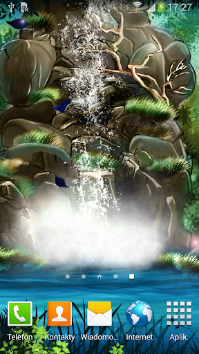 3D Waterfall Live Wallpaper - Image screenshot of android app