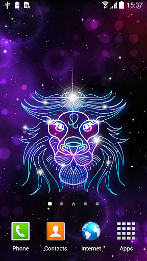 Zodiac Signs Live Wallpaper - Image screenshot of android app