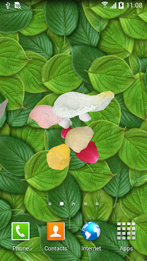 3D Petals Live Wallpaper - Image screenshot of android app