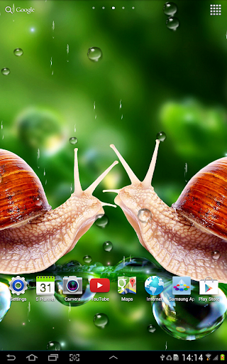 Rain Live Wallpaper - Image screenshot of android app