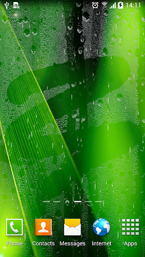 Rain Live Wallpaper - Image screenshot of android app