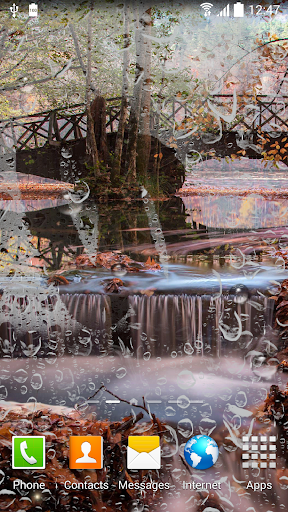 Rain Live Wallpaper - Image screenshot of android app