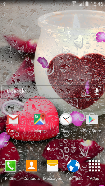 Romantic Wallpapers - Image screenshot of android app