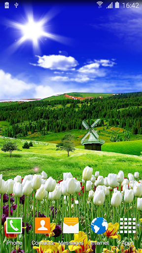 Spring Nature Live Wallpaper - Image screenshot of android app