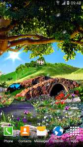 3D Butterfly Live Wallpaper - Image screenshot of android app