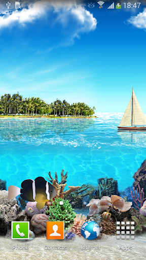 Tropical Ocean Wallpaper Lite - عکس برنامه موبایلی اندروید