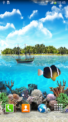 Tropical Ocean Wallpaper Lite - Image screenshot of android app