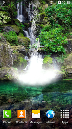 Waterfall Live Wallpaper - عکس برنامه موبایلی اندروید