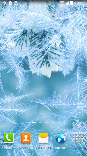 Winter Live Wallpaper - Image screenshot of android app