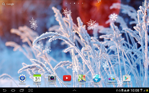 Winter Live Wallpaper - Image screenshot of android app