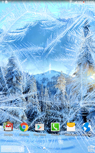 Winter Live Wallpaper - Image screenshot of android app