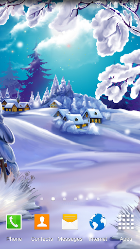 Winter Landscape Wallpaper - Image screenshot of android app