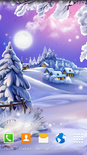 Winter Landscape Wallpaper - Image screenshot of android app