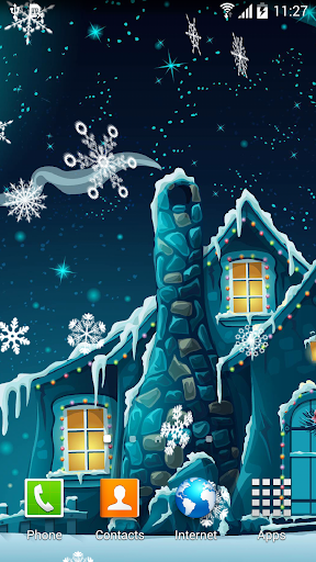 Winter Night Wallpaper - عکس برنامه موبایلی اندروید