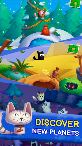 Jumpurr Cat: Bouncing Kitten - عکس بازی موبایلی اندروید