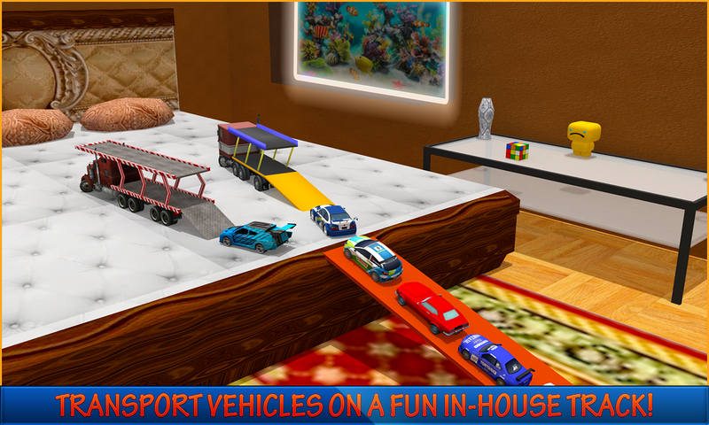 RC Cars Transporter Truck - عکس بازی موبایلی اندروید