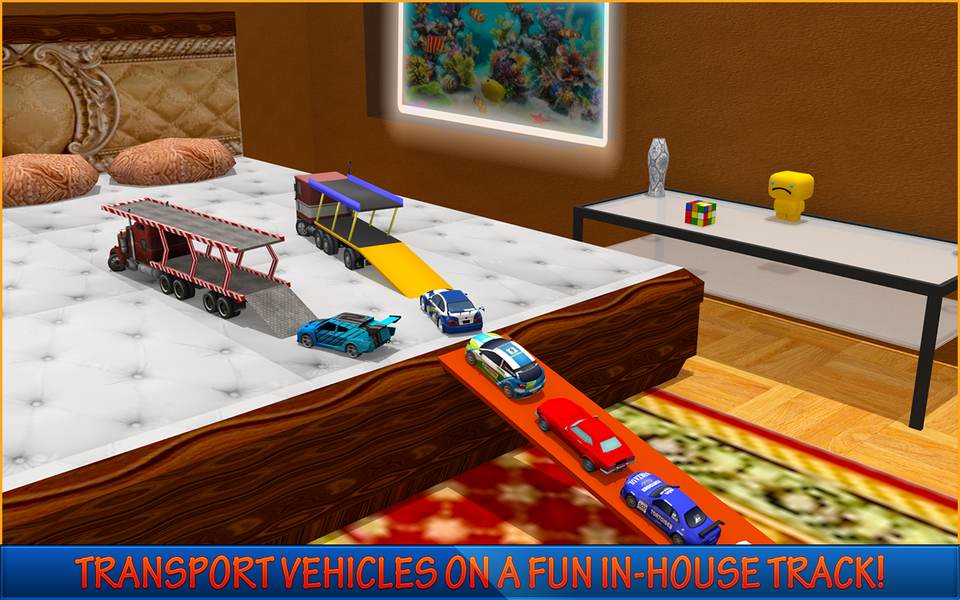 RC Cars Transporter Truck - عکس بازی موبایلی اندروید