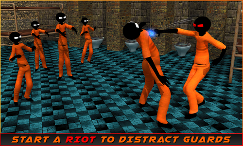 Prison Escape: Stickman Story - playit-online - play Onlinegames