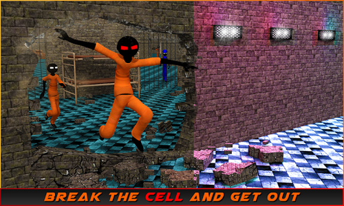 PRISON ESCAPE: STICKMAN STORY free online game on