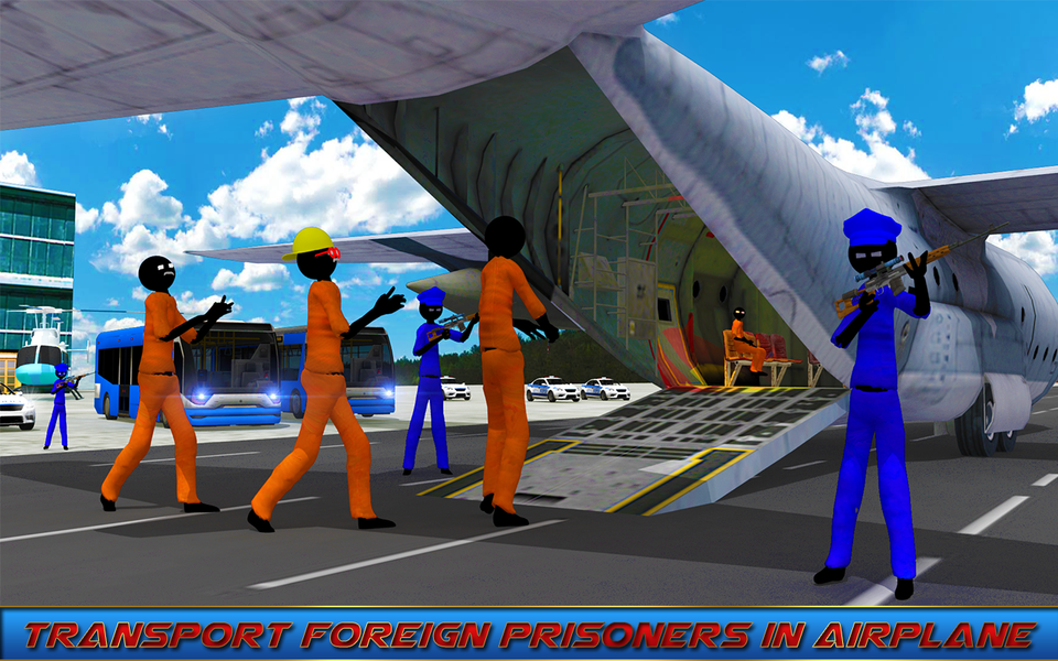 Stickman Prisoner Transport - عکس بازی موبایلی اندروید
