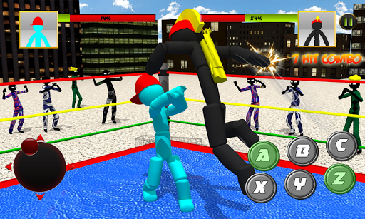 Stickman Wrestling - عکس بازی موبایلی اندروید