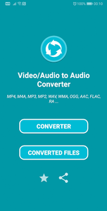 Audio Converter - All formats - Image screenshot of android app