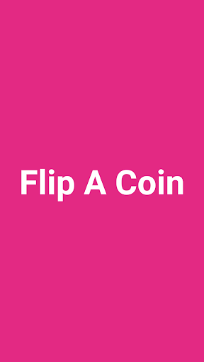 Flip A Coin - Image screenshot of android app