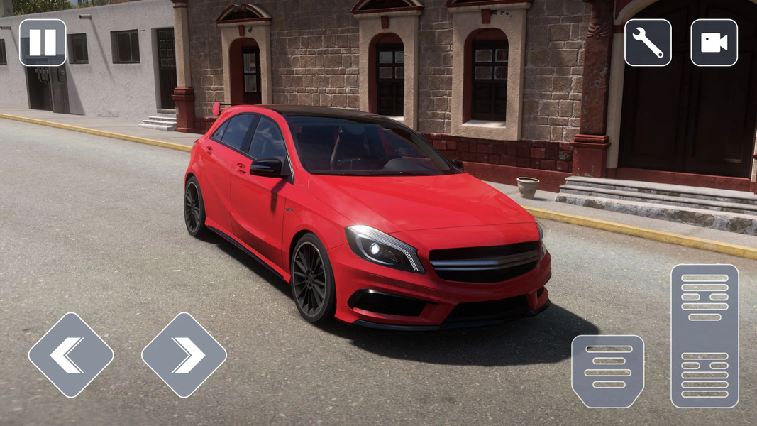 Urban A Class Fast Racing Car - Gameplay image of android game