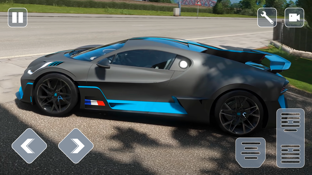 Super Car Driving Bugatti Divo - عکس بازی موبایلی اندروید