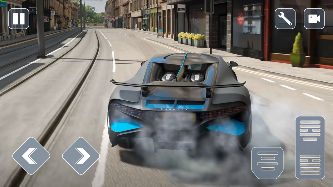 Super Car Driving Bugatti Divo - عکس بازی موبایلی اندروید