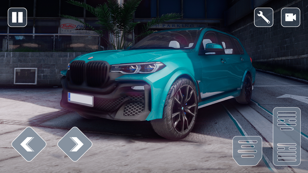 City Driving BMW X7 Simulator - Gameplay image of android game