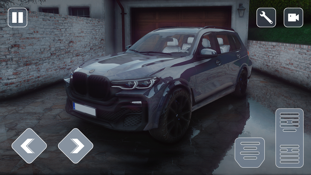 City Driving BMW X7 Simulator - Gameplay image of android game