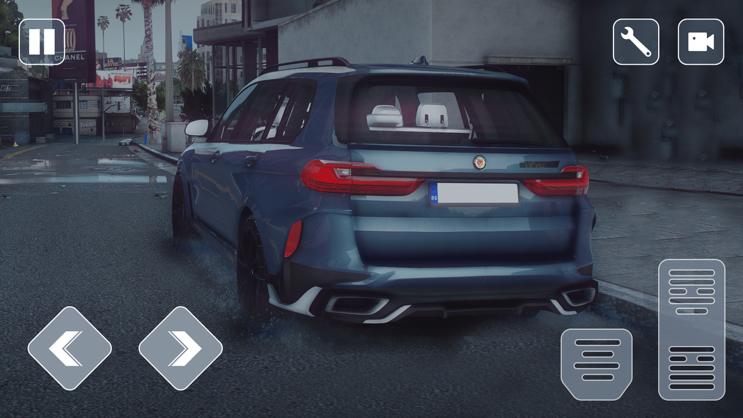 City Driving BMW X7 Simulator - Gameplay image of android game