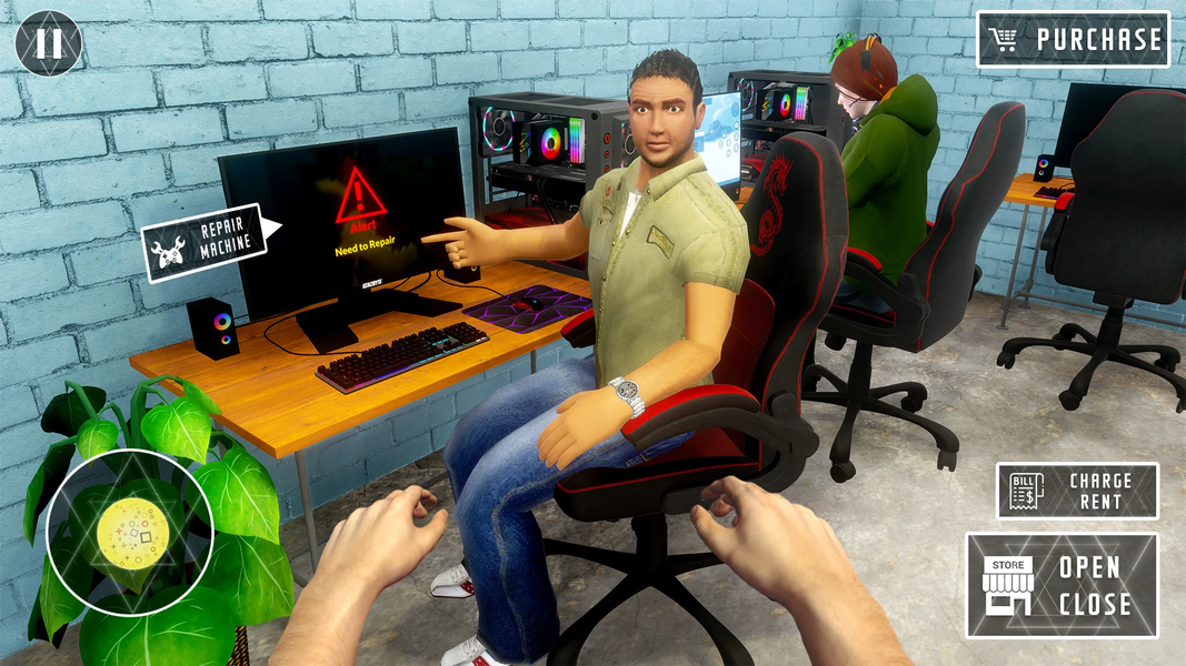 My Gaming Cafe Simulator - عکس بازی موبایلی اندروید