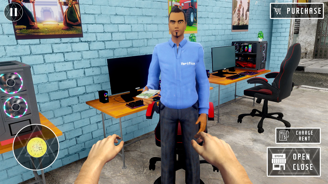 My Gaming Cafe Simulator - عکس بازی موبایلی اندروید