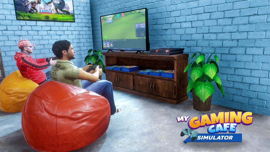My Gaming Cafe Simulator - عکس بازی موبایلی اندروید