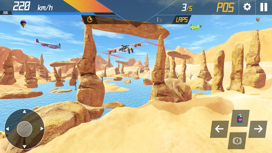 Wingsuit Skydiving Simulator - عکس بازی موبایلی اندروید