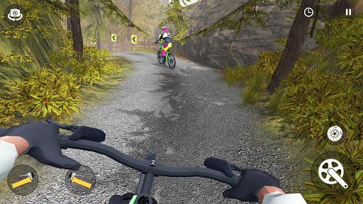 MTB Downhill Mountain Bike - Gameplay image of android game