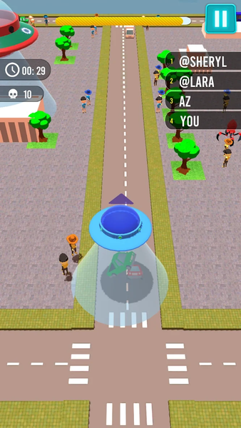 Space Invasion Alien Attack - Gameplay image of android game
