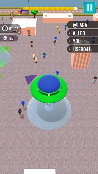 Space Invasion Alien Attack - Gameplay image of android game