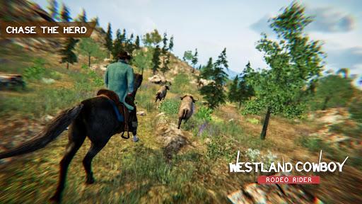 Cowboy Rodeo Rider- Wild West - Gameplay image of android game
