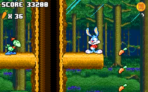 Tiny Buster Adventures Bunny - Gameplay image of android game