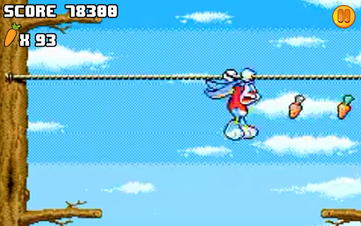 Tiny Buster Adventures Bunny - Gameplay image of android game